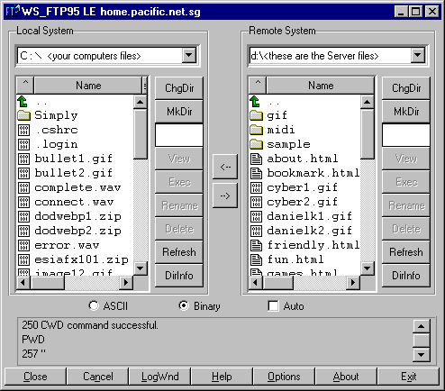 WS-FTP image 3